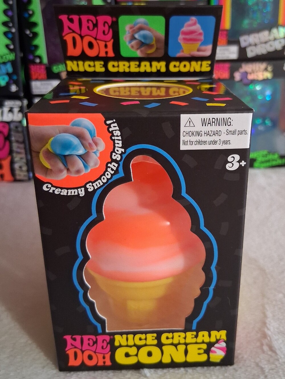 Needoh Nice Cream Cone 🧡ORANGE 🧡 BSchylling